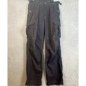 Old Navy Pants Mens 32x34 Cargo Outdoor Tactical y2k baggy belted 90 Trousers
